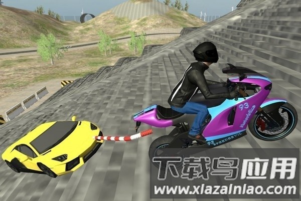 链式摩托车新种族游戏(Chained Motorcycle New Race)截图