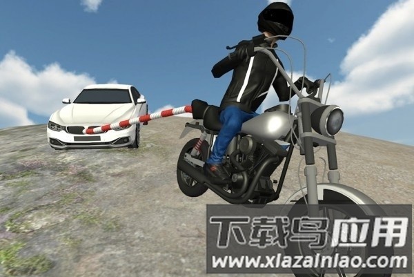 链式摩托车新种族游戏(Chained Motorcycle New Race)截图