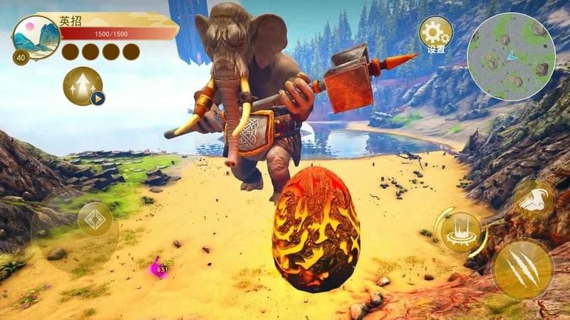 恐龙岛生存进化游戏