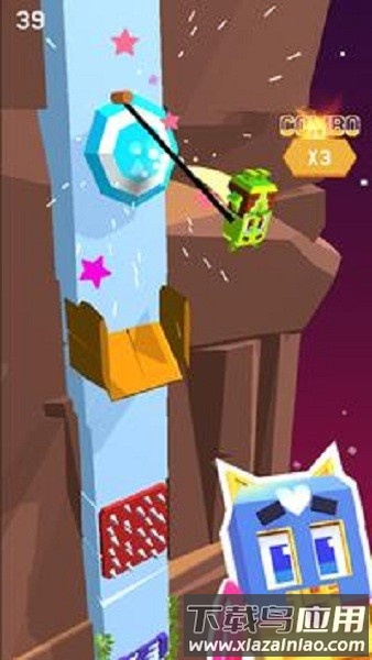 魔性攀岩游戏(DownHill)最新版截图3