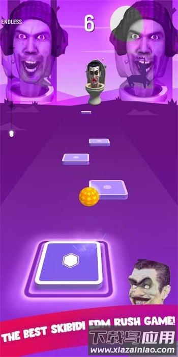 马桶人节奏跳动最新版(skibidi toilet tiles hop)最新版截图4