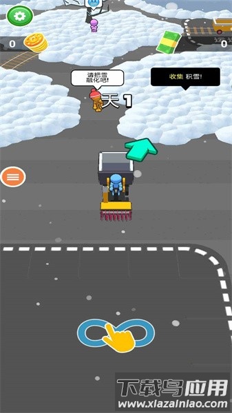 雪地挖掘机救援行动手游最新版截图1