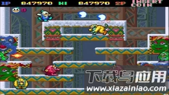 雪人兄弟经典版手机版(SNOW BROTHERS classic )截图1