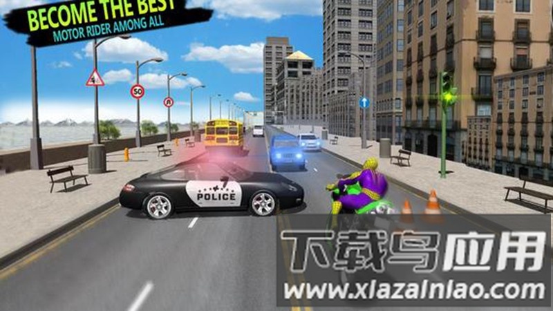 超级英雄特技摩托车赛最新版最新版截图3