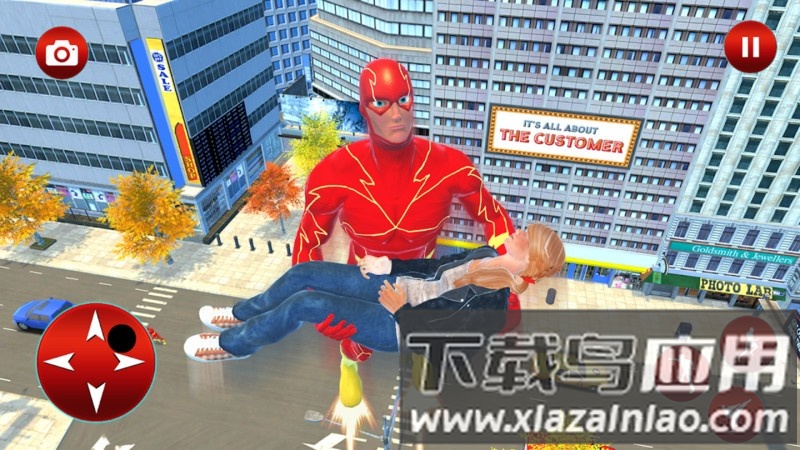 超级机器人闪电侠手游截图