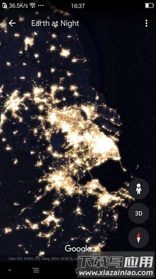 谷歌地球2025超清版卫星地图