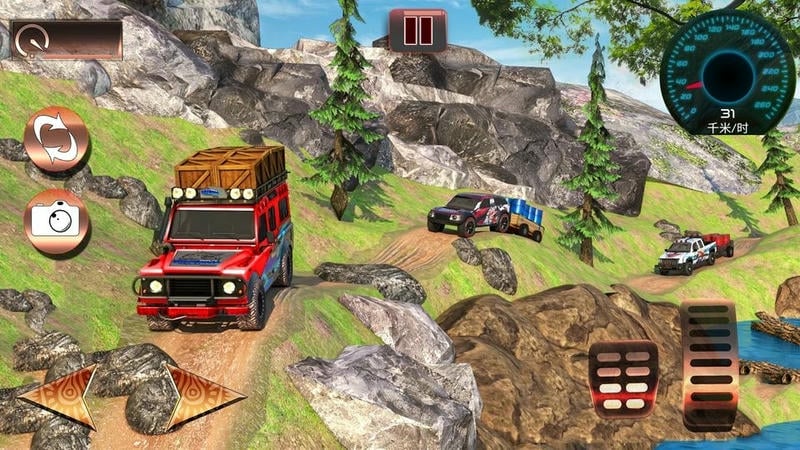 山路竞速游戏截图