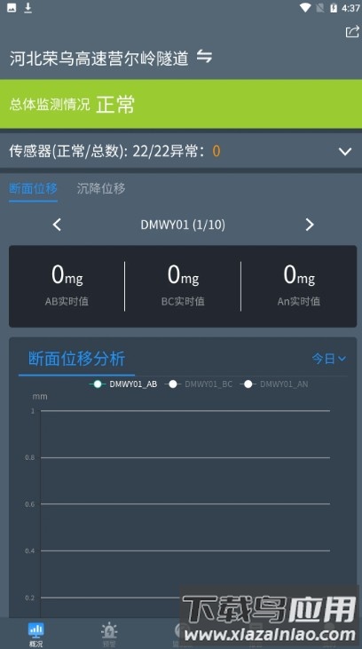 隧道运营监测预警软件最新版截图1