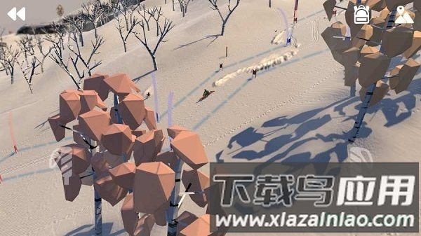 高山冒险滑雪游戏