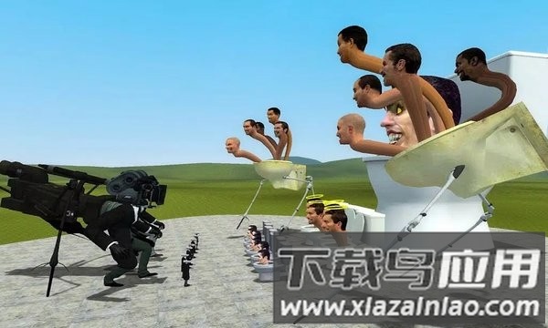 马桶人快跑游戏(Skibidi Toilet Game)最新版截图1