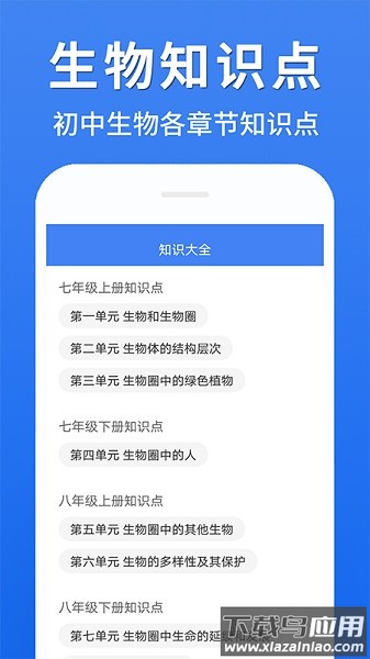 初中生物大全学百最新版截图1