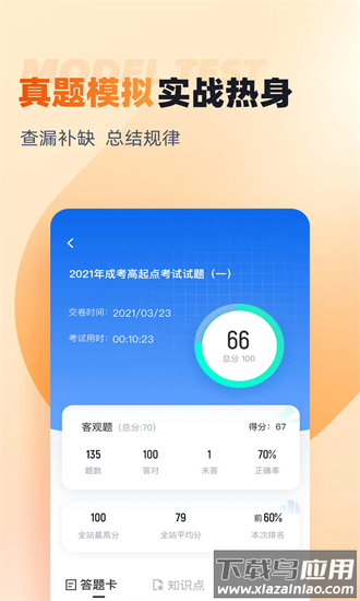 成人高考高起点考试聚题库安卓手机版 v2.0.4截图2