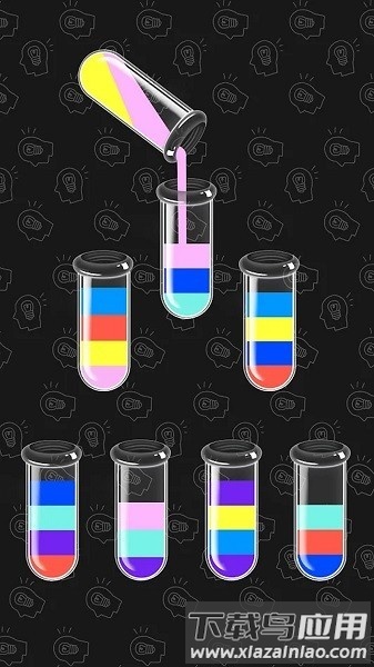 颜色排序游戏(Water Sort)最新版截图2