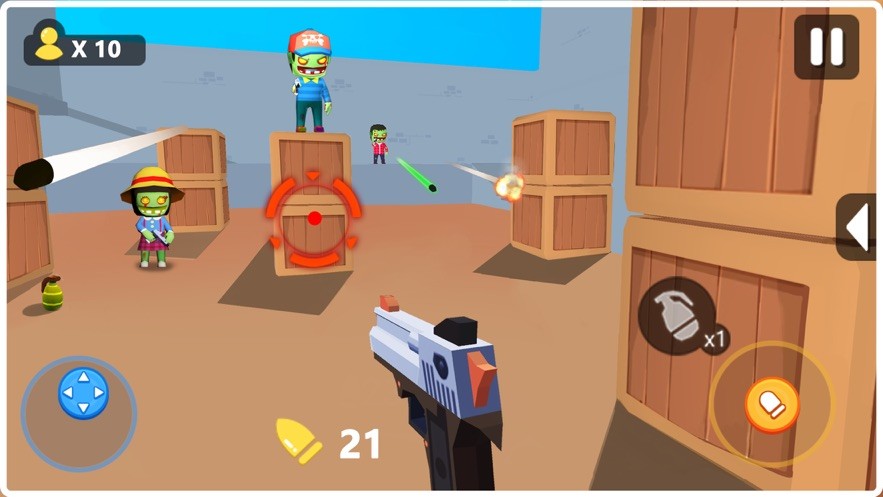 僵尸炸翻天小游戏手机版最新版截图1