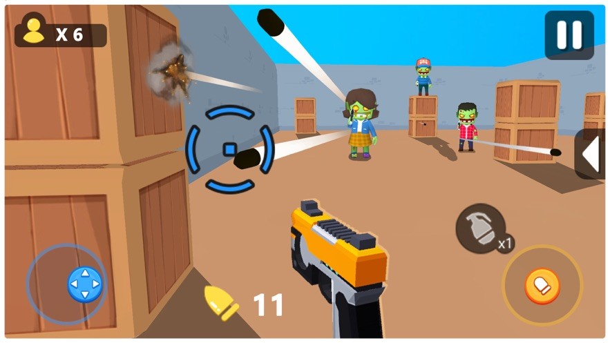 僵尸炸翻天小游戏手机版最新版截图2