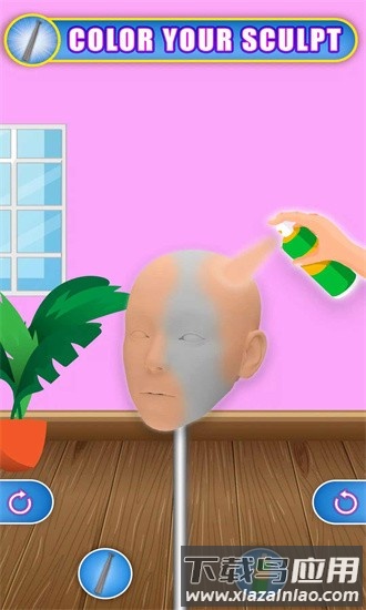 面部雕塑手游截图