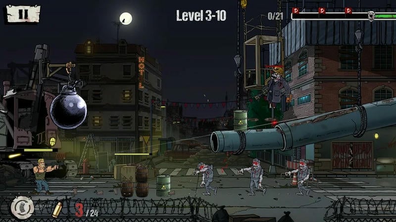 僵尸猎人死城破解版(Shooting Zombie)最新版截图1