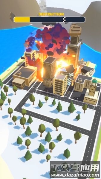 陨石模拟器毁灭城市手游截图