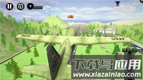 陆军运输机模拟器2017游戏(Army Car Plane Simulator 2017)最新版截图3