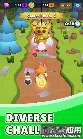 阿狸无尽战斗手游最新版截图1