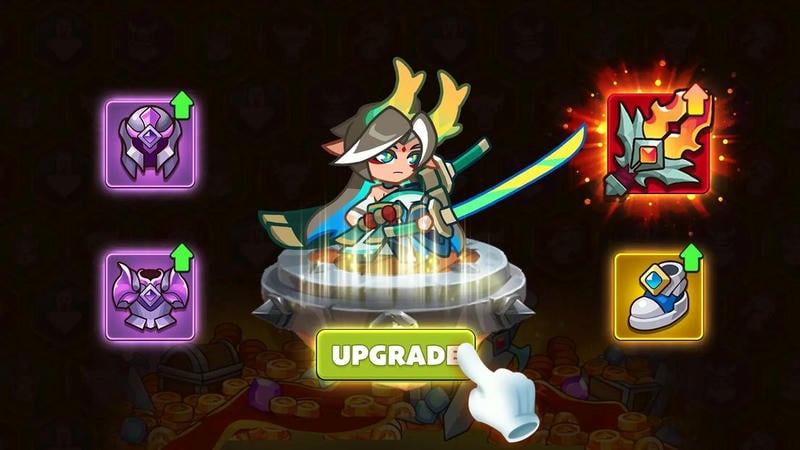 怪物冲突塔防游戏无敌版(Monsters Clash)截图