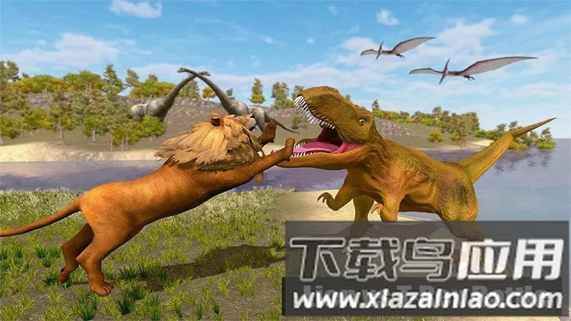 野狮vs恐龙模拟游戏最新版截图3