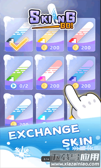 雪世界滑雪去官方版(Snow World: Skiing Go)截图