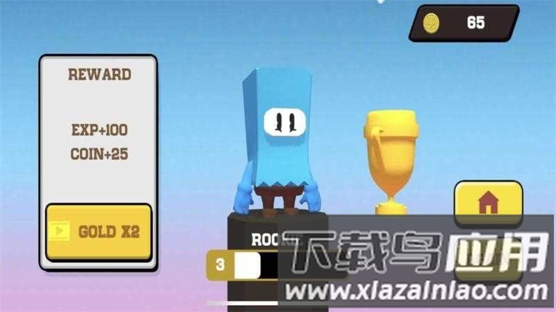 跌倒的新星游戏截图1