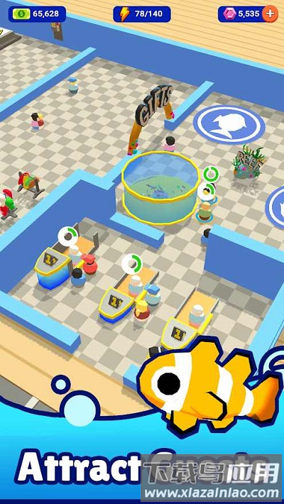 闲置水族馆大亨最新版(Idle Aquarium)截图2