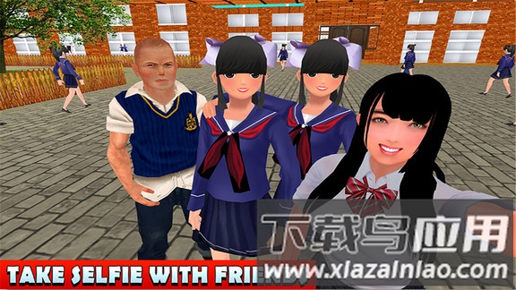 高中女生生活模拟器手游截图4