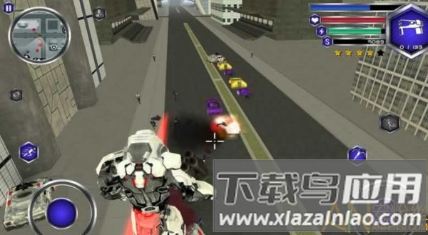 飞行机器人特警汉化版(Fly Robot Swat)截图1
