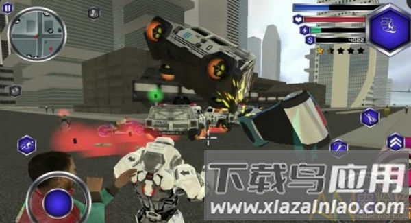 飞行机器人特警汉化版(Fly Robot Swat)截图2