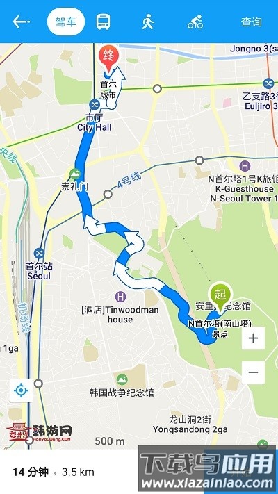韩游网地图app截图1
