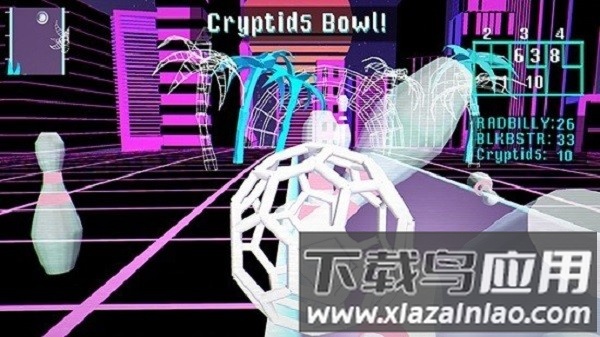 霓虹保龄球游戏截图1