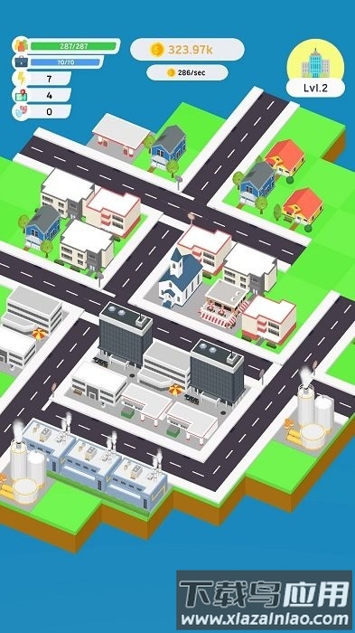 闲置城市建设游戏截图2