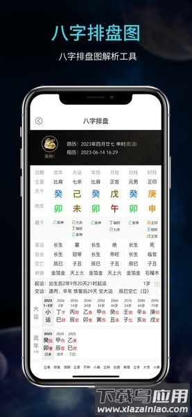 问真八字免费排盘app截图1