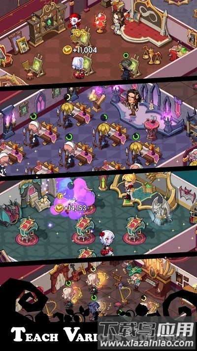 闲置吸血鬼暮光学校最新版(Idle Vampire Twilight School)截图2
