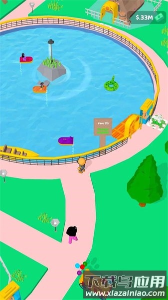 闲置主题公园游戏(Sim Sim Park)截图3