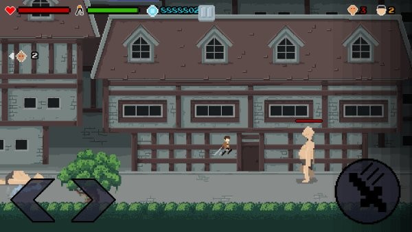 像素进击的巨人破解版游戏