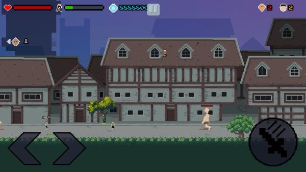 像素进击的巨人破解版内置菜单版(Pixel on Titan)最新版截图1