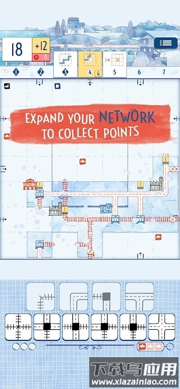 铁路墨水挑战手机版(RailRoadInk)截图1