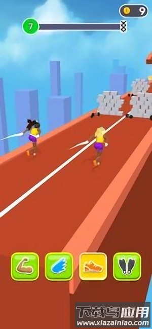 运动女孩跑者游戏截图4