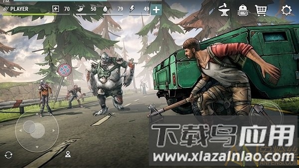 黑暗时代丧尸求生破解版(Dark Days)截图2