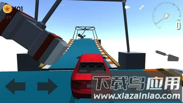 高空汽车坡道跑酷最新版(Car Jump)截图2