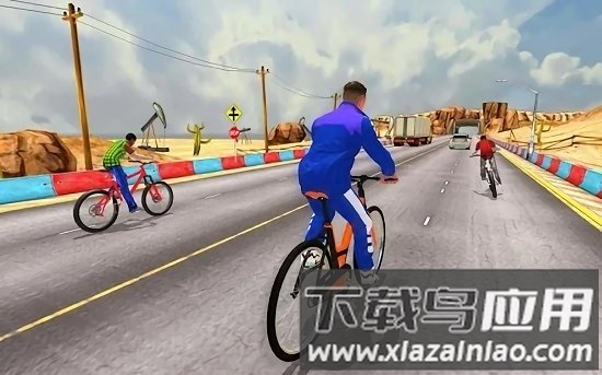运动自行车游戏截图1