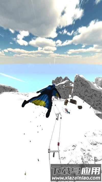 跳翼滑翔游戏(Base Jump Wingsuit Gliding)截图