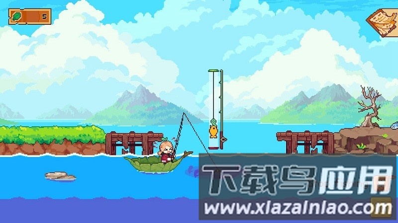 路纳的钓鱼花园游戏最新版截图2