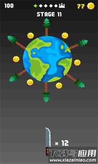 飞刀挑战游戏截图2