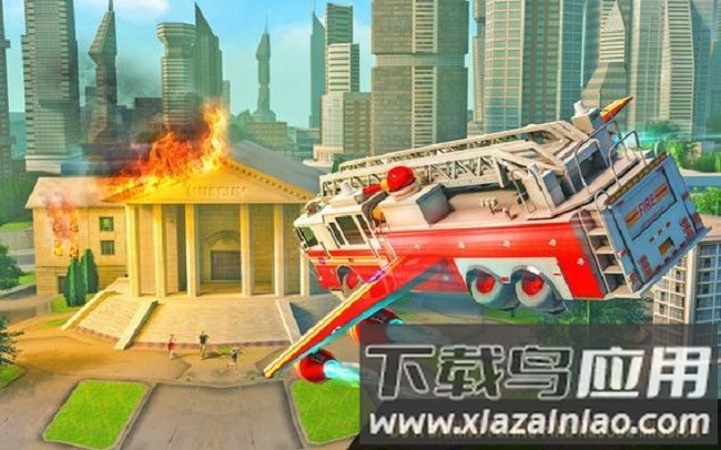 飞行消防车变身机器人最新版截图1