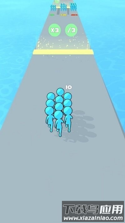 跑步者推杆游戏截图1